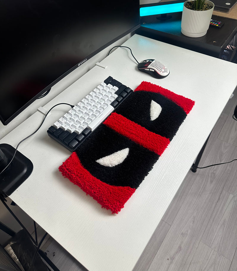 Deadpool Keyboard Wrist Rest Rug