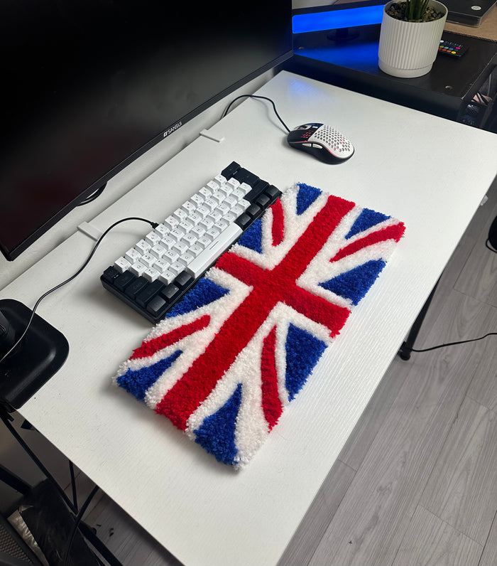 UK Flag Keyboard Wrist Rest Rug