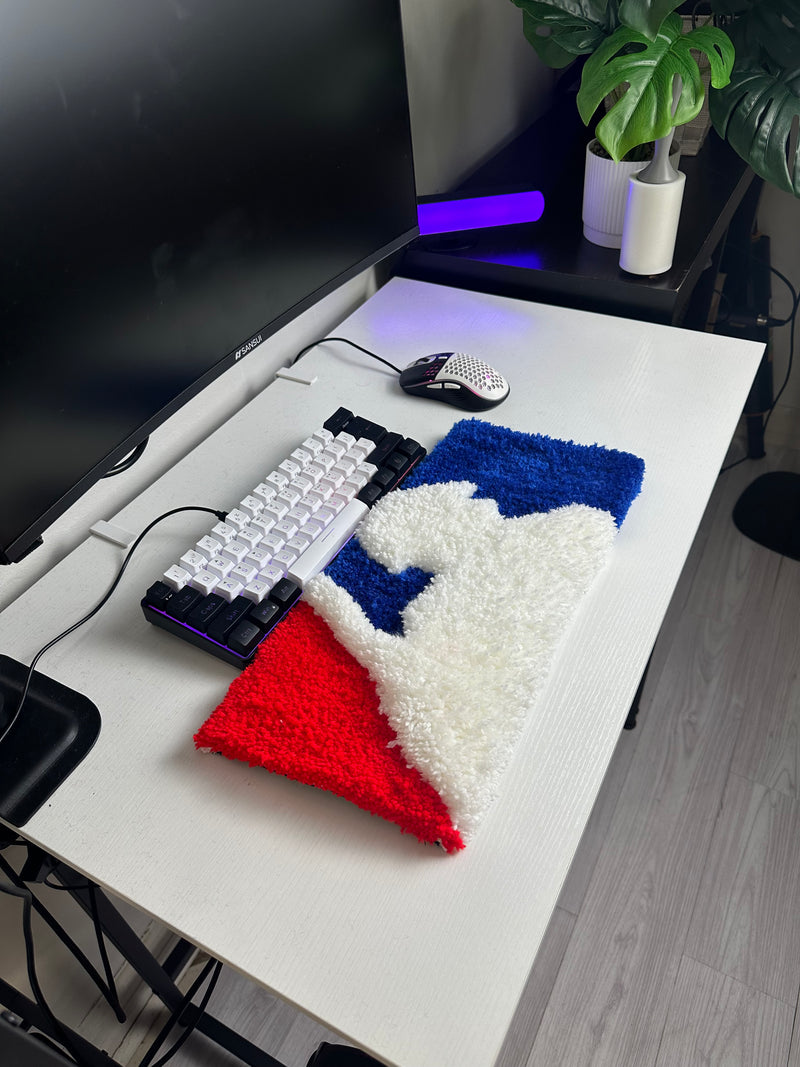 MLB Logo High Pile Wrist Rest Rug