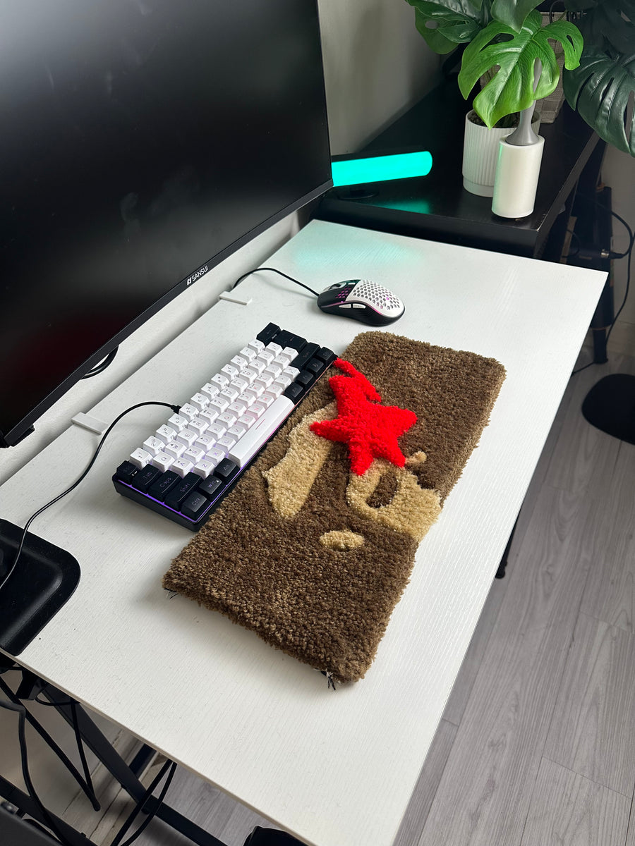 Bape High Pile Wrist Rest Rug