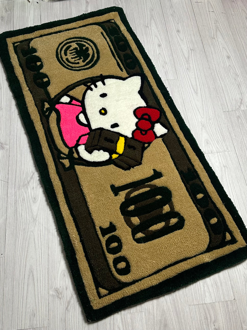 Hello Kitty Money Rug